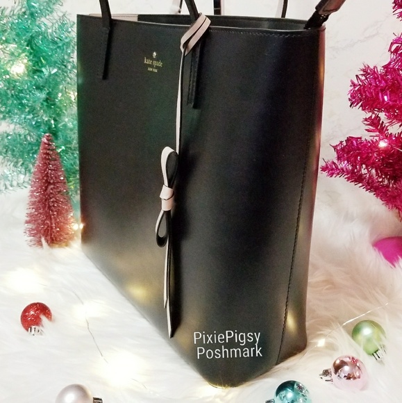 Kate Spade Rose Lawton Way Bow Tote Shoulder Bag - Picture 6 of 6